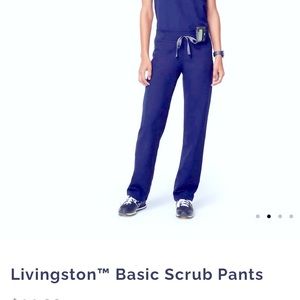 SET OF 5 Livingston Basic Scrub Pants